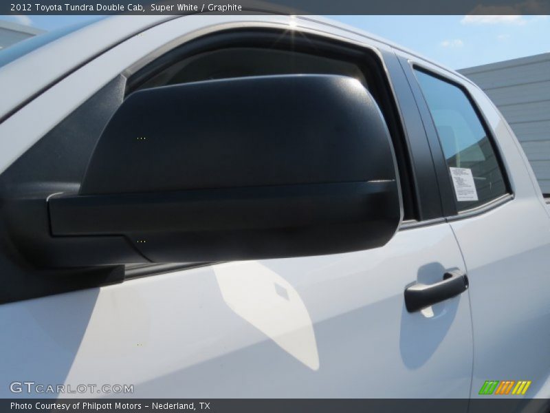 Super White / Graphite 2012 Toyota Tundra Double Cab