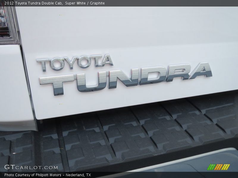 Super White / Graphite 2012 Toyota Tundra Double Cab