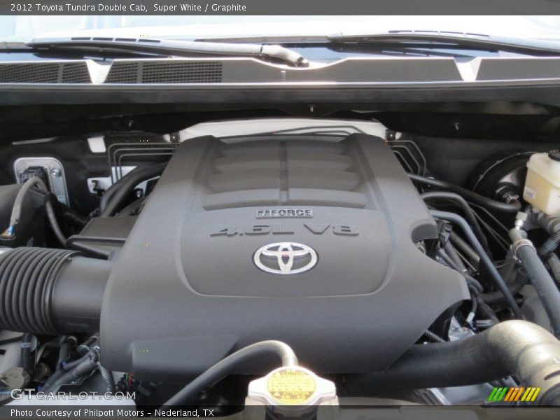Super White / Graphite 2012 Toyota Tundra Double Cab