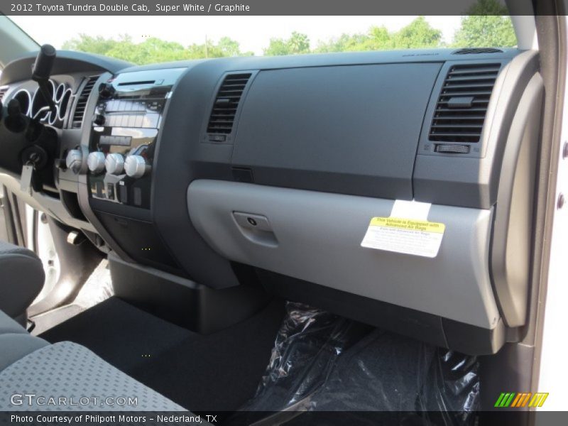 Super White / Graphite 2012 Toyota Tundra Double Cab