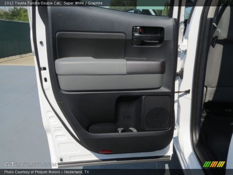Super White / Graphite 2012 Toyota Tundra Double Cab