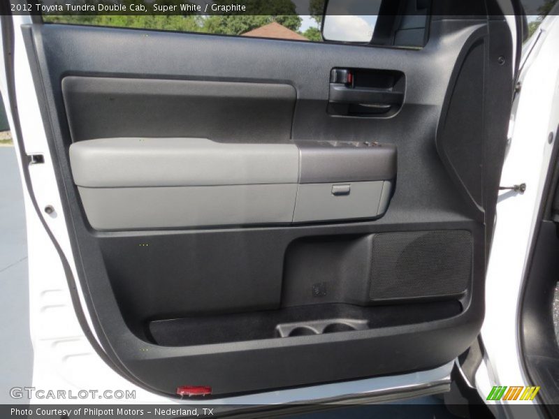 Super White / Graphite 2012 Toyota Tundra Double Cab
