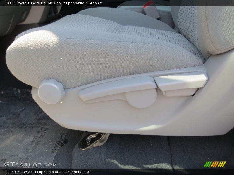 Super White / Graphite 2012 Toyota Tundra Double Cab
