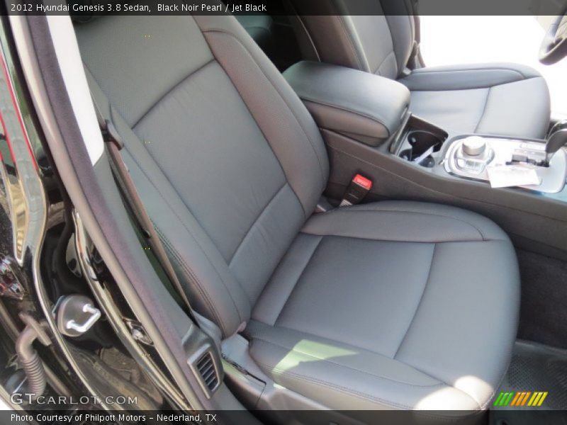Black Noir Pearl / Jet Black 2012 Hyundai Genesis 3.8 Sedan