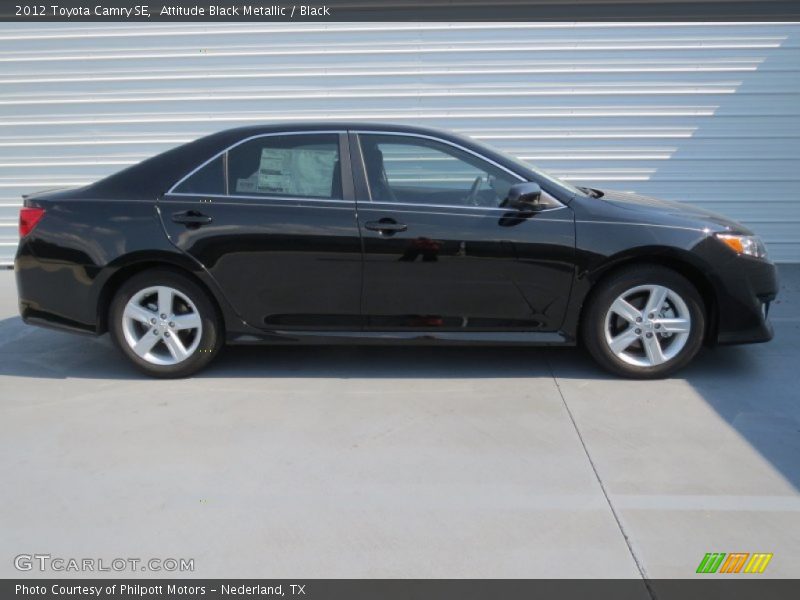 Attitude Black Metallic / Black 2012 Toyota Camry SE