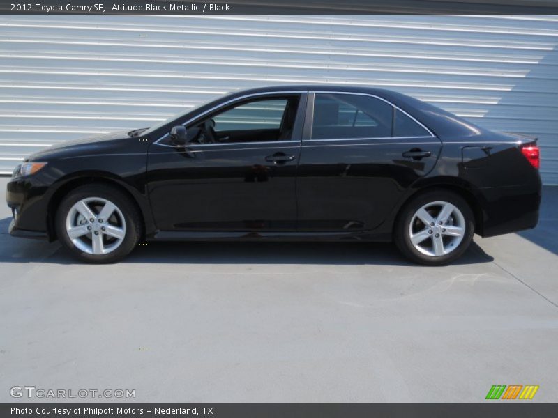 Attitude Black Metallic / Black 2012 Toyota Camry SE