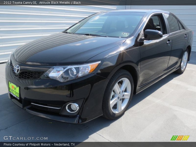 Attitude Black Metallic / Black 2012 Toyota Camry SE