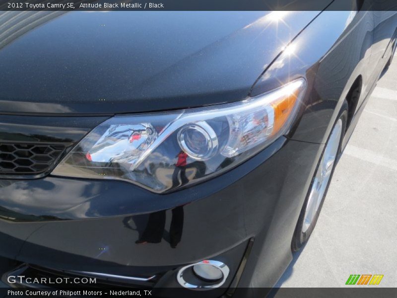 Attitude Black Metallic / Black 2012 Toyota Camry SE