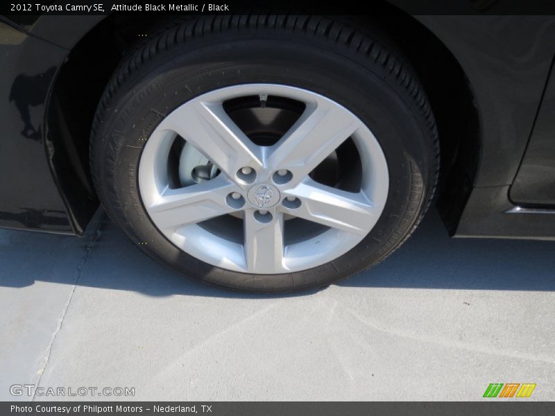 Attitude Black Metallic / Black 2012 Toyota Camry SE