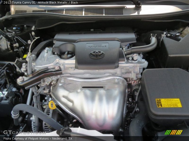Attitude Black Metallic / Black 2012 Toyota Camry SE
