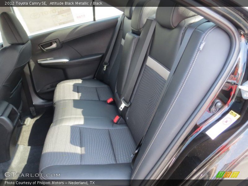 Attitude Black Metallic / Black 2012 Toyota Camry SE