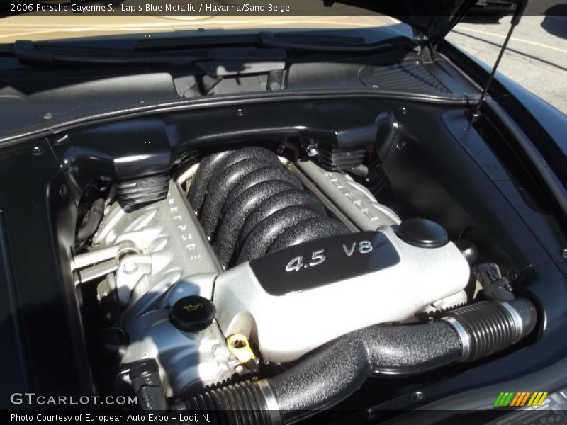 Lapis Blue Metallic / Havanna/Sand Beige 2006 Porsche Cayenne S