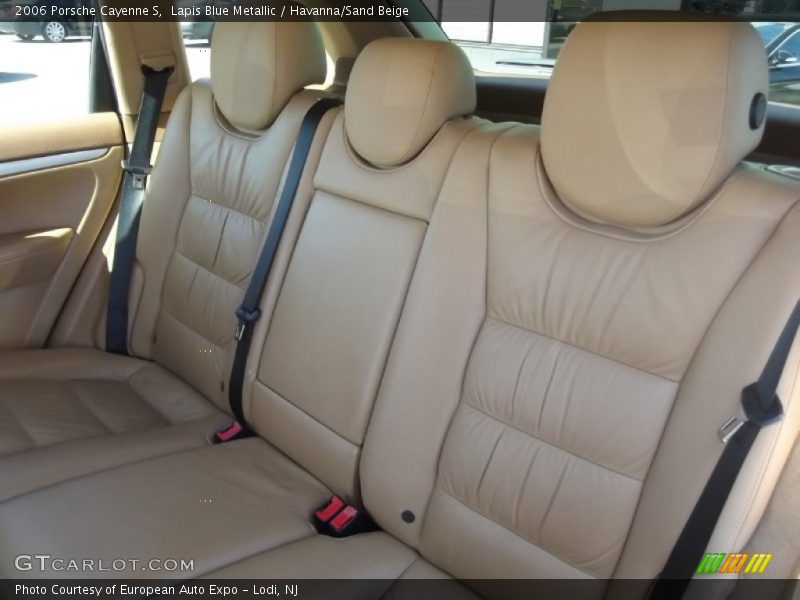 Lapis Blue Metallic / Havanna/Sand Beige 2006 Porsche Cayenne S