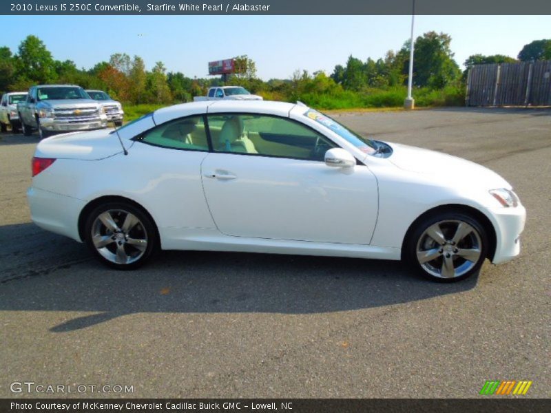 Starfire White Pearl / Alabaster 2010 Lexus IS 250C Convertible