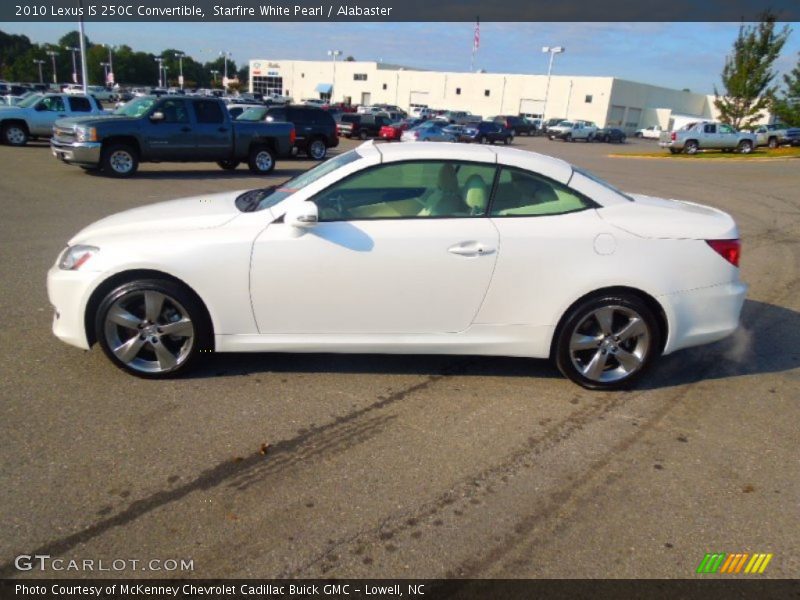 Starfire White Pearl / Alabaster 2010 Lexus IS 250C Convertible