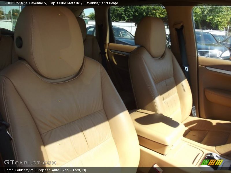 Lapis Blue Metallic / Havanna/Sand Beige 2006 Porsche Cayenne S