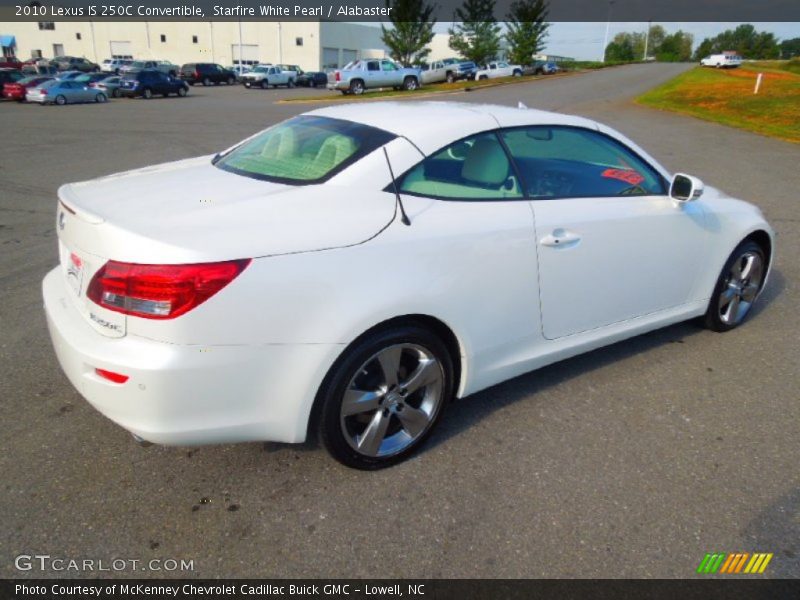 Starfire White Pearl / Alabaster 2010 Lexus IS 250C Convertible