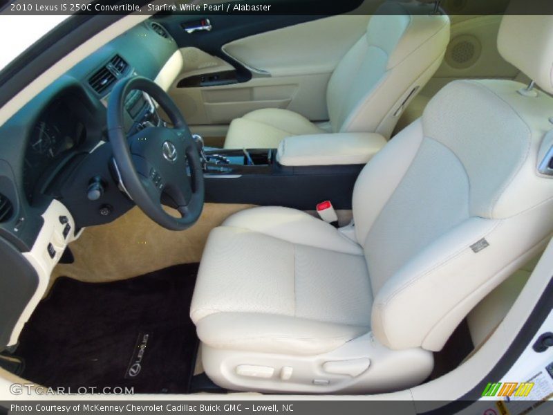 Starfire White Pearl / Alabaster 2010 Lexus IS 250C Convertible