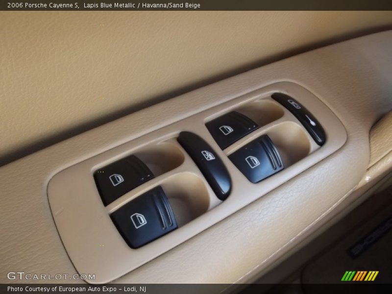 Lapis Blue Metallic / Havanna/Sand Beige 2006 Porsche Cayenne S