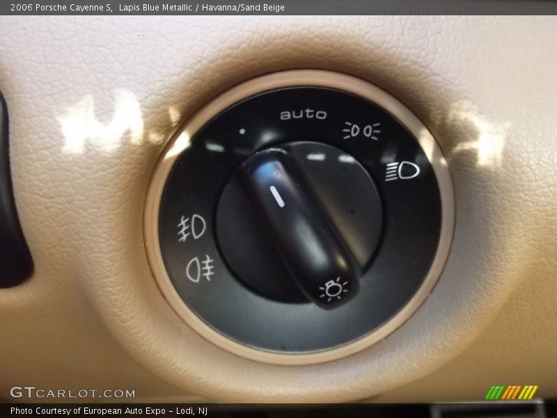 Lapis Blue Metallic / Havanna/Sand Beige 2006 Porsche Cayenne S