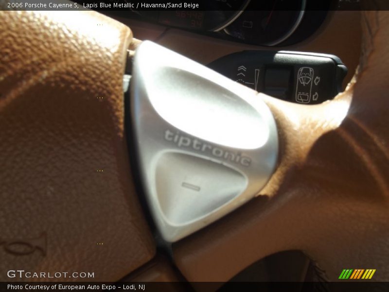 Lapis Blue Metallic / Havanna/Sand Beige 2006 Porsche Cayenne S