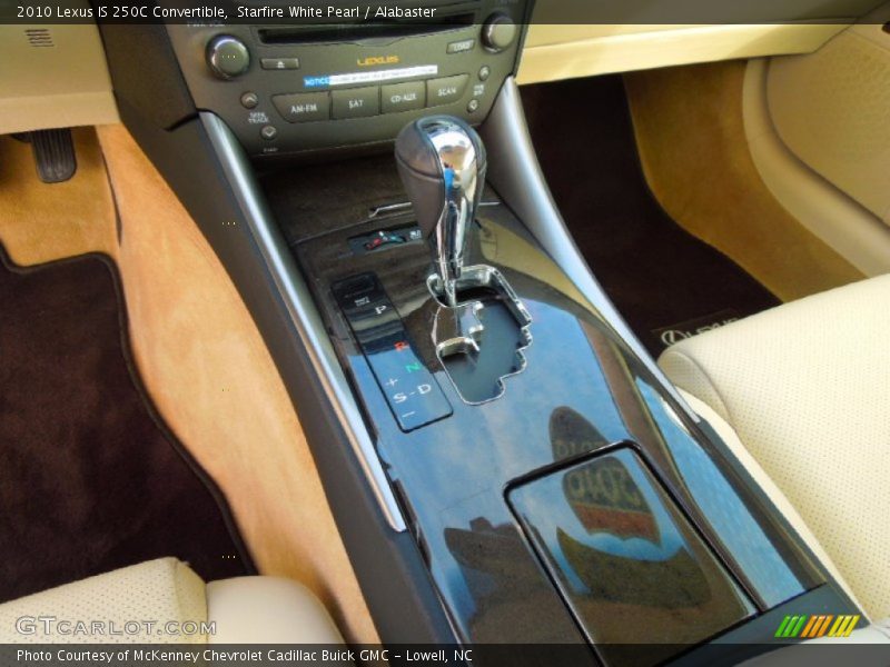 Starfire White Pearl / Alabaster 2010 Lexus IS 250C Convertible
