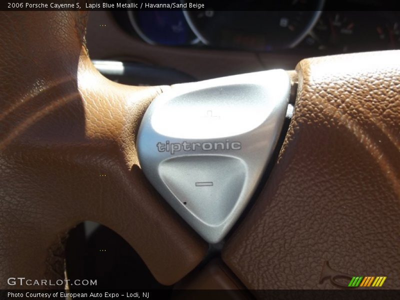 Lapis Blue Metallic / Havanna/Sand Beige 2006 Porsche Cayenne S