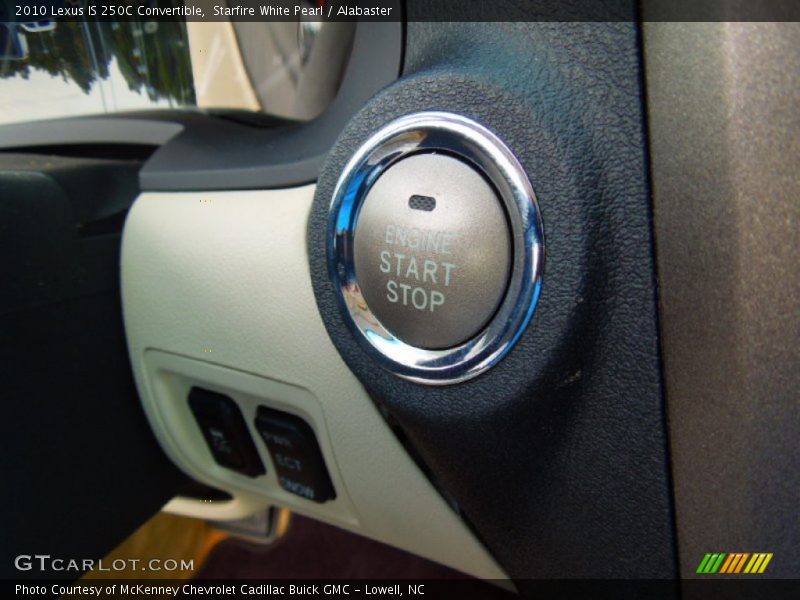 Starfire White Pearl / Alabaster 2010 Lexus IS 250C Convertible