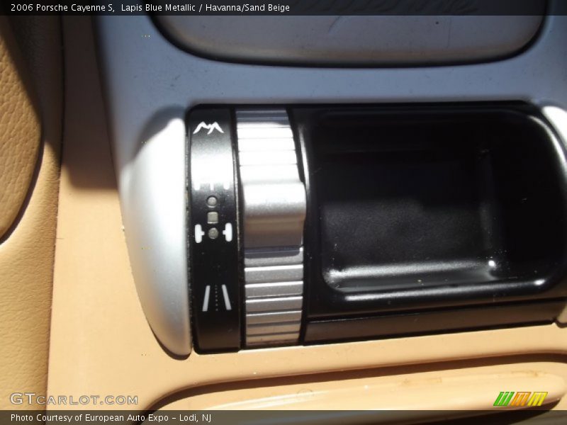Lapis Blue Metallic / Havanna/Sand Beige 2006 Porsche Cayenne S