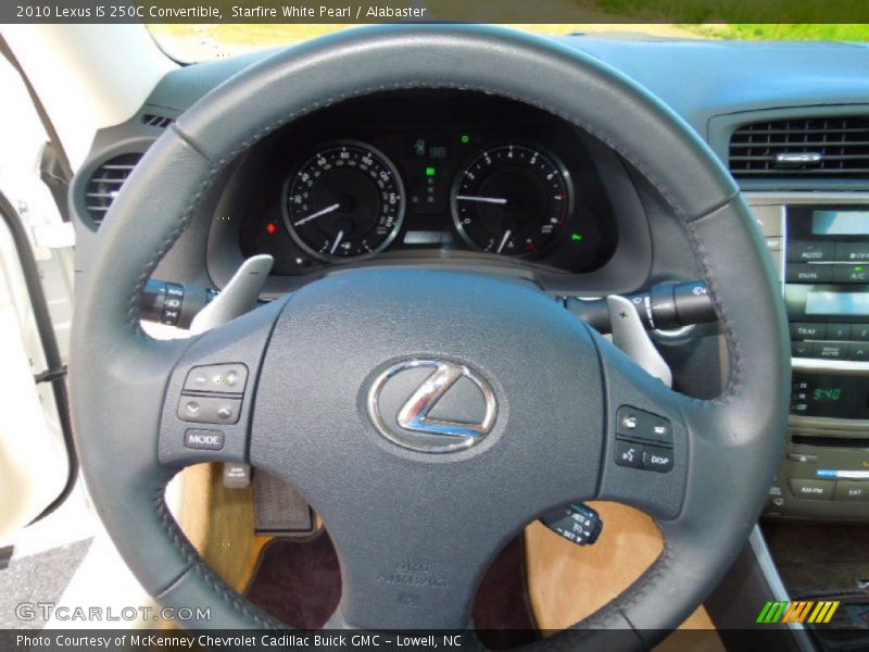 Starfire White Pearl / Alabaster 2010 Lexus IS 250C Convertible