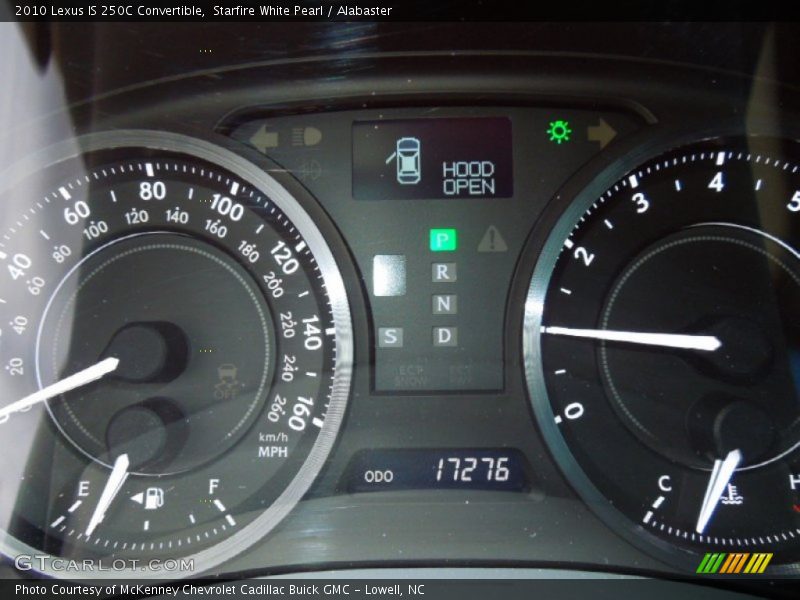Starfire White Pearl / Alabaster 2010 Lexus IS 250C Convertible