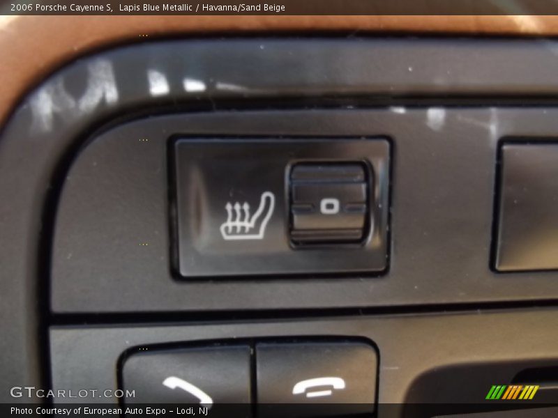 Lapis Blue Metallic / Havanna/Sand Beige 2006 Porsche Cayenne S