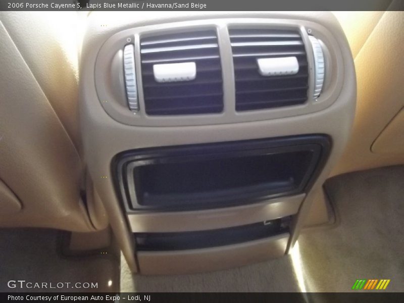 Lapis Blue Metallic / Havanna/Sand Beige 2006 Porsche Cayenne S