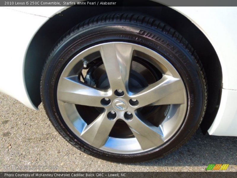 Starfire White Pearl / Alabaster 2010 Lexus IS 250C Convertible