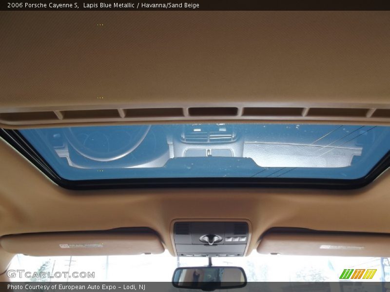 Lapis Blue Metallic / Havanna/Sand Beige 2006 Porsche Cayenne S
