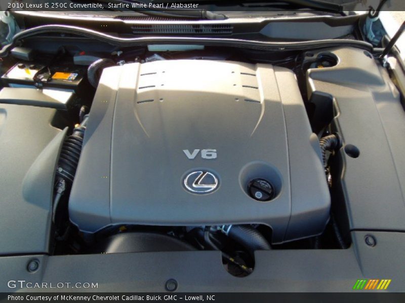 Starfire White Pearl / Alabaster 2010 Lexus IS 250C Convertible