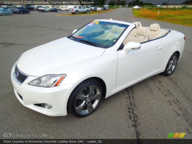 Starfire White Pearl / Alabaster 2010 Lexus IS 250C Convertible