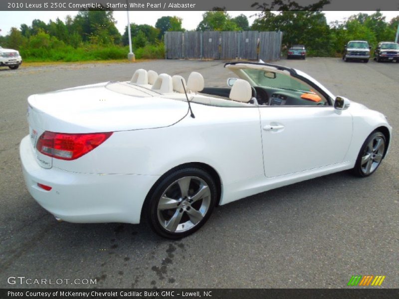 Starfire White Pearl / Alabaster 2010 Lexus IS 250C Convertible