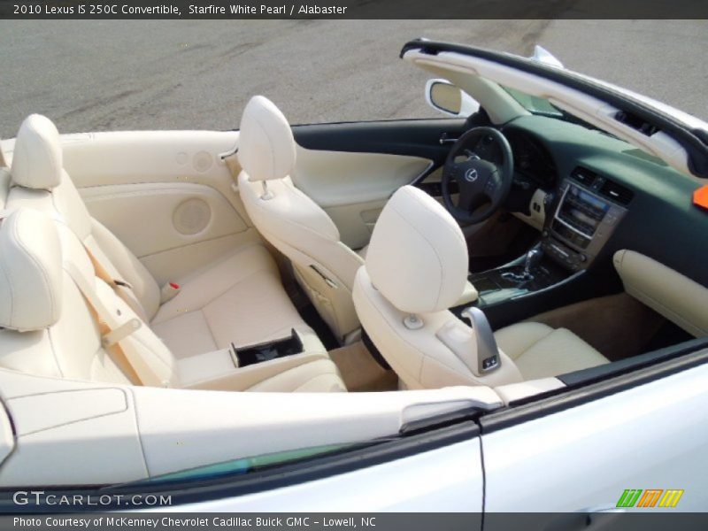 Starfire White Pearl / Alabaster 2010 Lexus IS 250C Convertible
