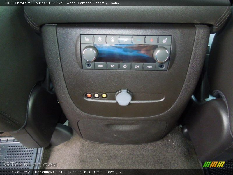White Diamond Tricoat / Ebony 2013 Chevrolet Suburban LTZ 4x4