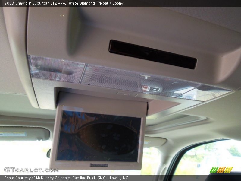 White Diamond Tricoat / Ebony 2013 Chevrolet Suburban LTZ 4x4