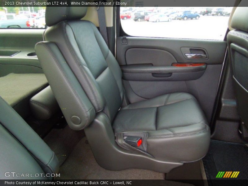 White Diamond Tricoat / Ebony 2013 Chevrolet Suburban LTZ 4x4