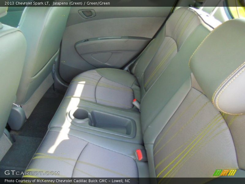 Rear Seat of 2013 Spark LT