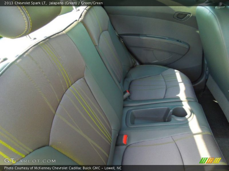 Rear Seat of 2013 Spark LT