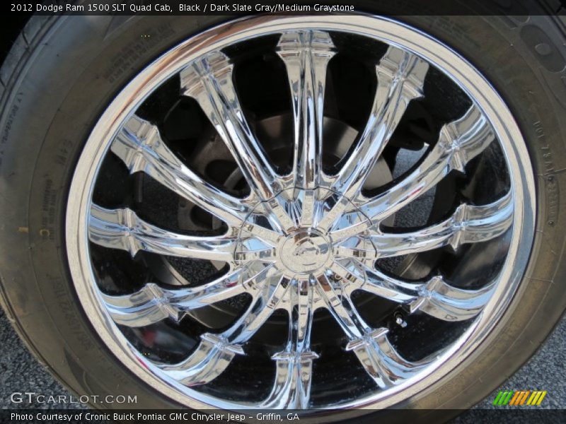 Black / Dark Slate Gray/Medium Graystone 2012 Dodge Ram 1500 SLT Quad Cab