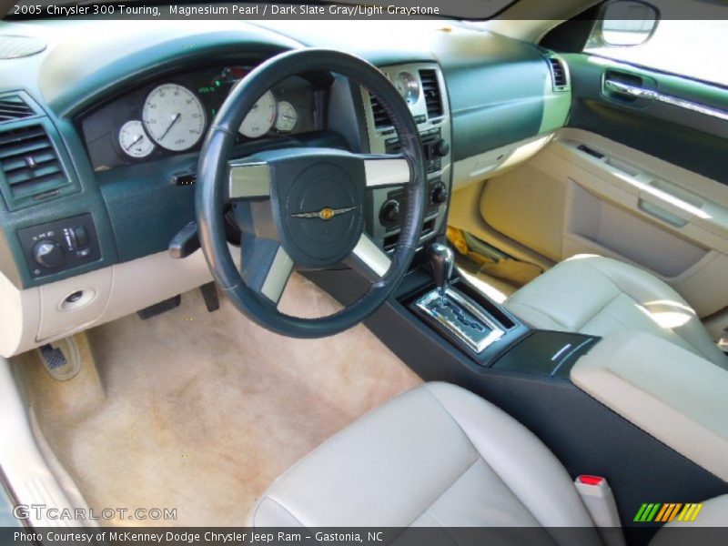 Magnesium Pearl / Dark Slate Gray/Light Graystone 2005 Chrysler 300 Touring