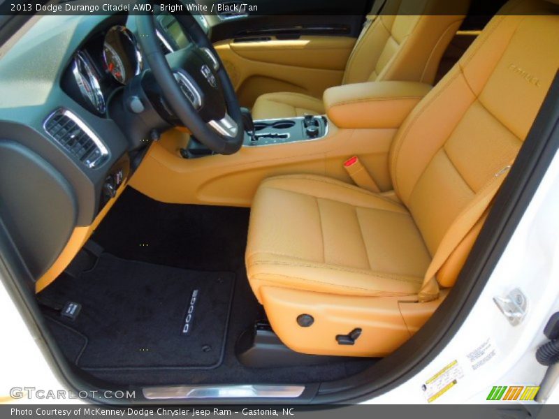 Front Seat of 2013 Durango Citadel AWD