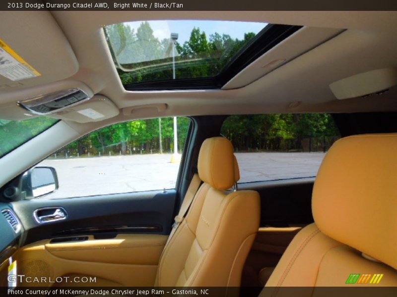 Sunroof of 2013 Durango Citadel AWD