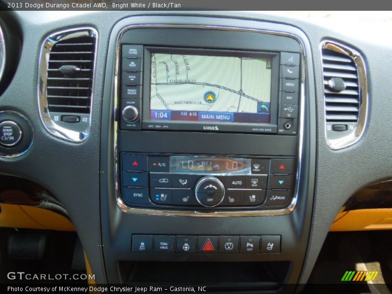Controls of 2013 Durango Citadel AWD