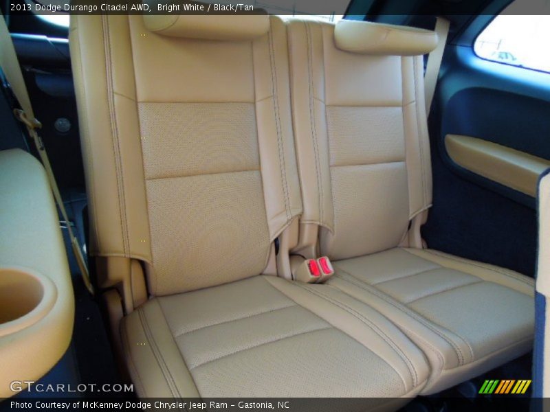 Rear Seat of 2013 Durango Citadel AWD